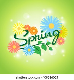Spring Flower Background