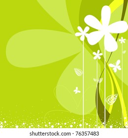 Spring flower background