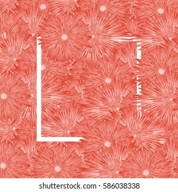 spring flower background. red rose, white frame. vector illustration. for greeting card to 8 march, wedding invitation, holiday background, discount banner