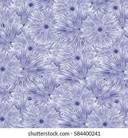 spring flower background. vector illustration. blue color. decorative wallpaper. template for greeting card, invitation