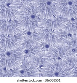 spring flower background. vector illustration. blue color. decorative wallpaper. template for greeting card, invitation