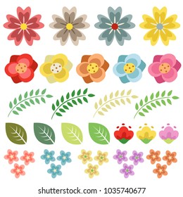 spring flower cute collection
