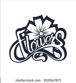 spring flower logo