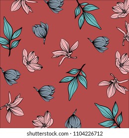 spring flower pattern