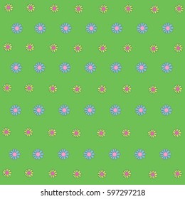Spring flower pattern