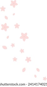 Spring flower sakura blossom vector