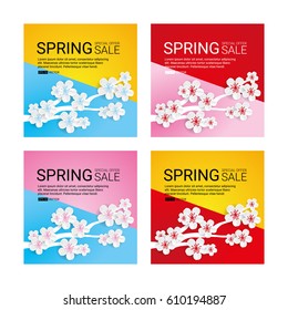 Spring flower sale