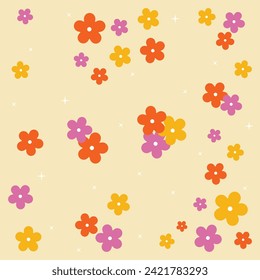 spring flower set collection icon vector illustration