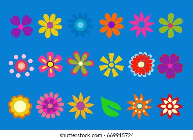 spring flower vector illustration