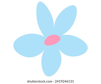 Spring flower vector illustration. The spring flower concept represented cycle growth and rebirth The flowering plants showcased abundance and vitality spring The botany enthusiasts explored various