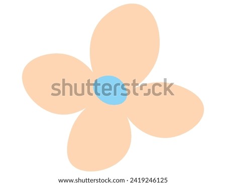 Spring flower vector illustration. The season renewal brought forth vibrant display flora The floral arrangements captured essence springs natural beauty The blooming flowers symbolized rejuvenation