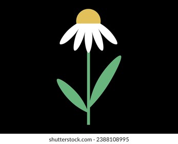 Spring flower vector illustration. The seasonal blossoms adorned trees with delicate petals The flowered landscape was symphony colors in spring The spring flower concept represented cycle growth