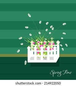 spring and flowers
