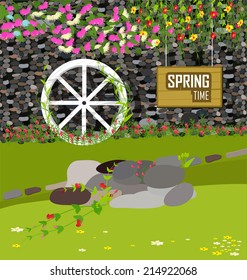spring and flowers