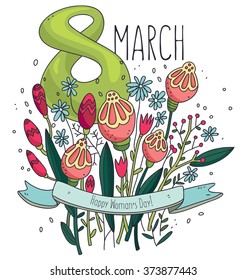 Spring flowers 8 March