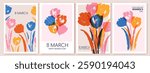 Spring flowers. 8 March, womens day, mother