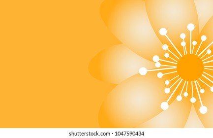 Spring Flowers Background in Minimal Style. Vector Snowdrops. Beautiful Background with Isolated Spring Flowers for Card, Invitation, Postcard, Brochure, Banner, Flyers, Creative Design. Flowering.