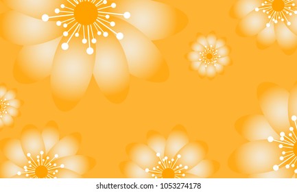 Spring Flowers Background in Minimal Style. Vector Snowdrops. Beautiful Background with Isolated Spring Flowers for Card, Invitation, Postcard, Brochure, Banner, Flyers, Creative Design. Flowering.