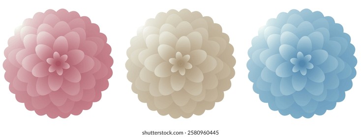 Spring flowers set vector design. Spring flower collection like daffodil, sun flower, crocus, daisy, peony and chrysanthemum fresh and blooming elements isolated in white background. Vector