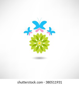 Spring flowers Vector Illustration