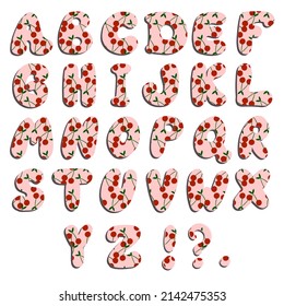 4,943 Cherry Alphabet Images, Stock Photos & Vectors 