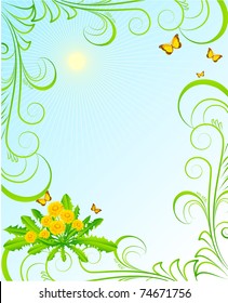 Spring frame