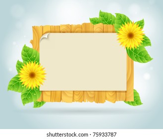 Spring frame vector