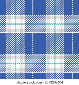 Spring fresh seamless plaid vector pattern. Gingham bright color checker background. Woven tweed all over print. 