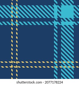 Spring fresh seamless plaid vector pattern. Gingham bright color checker background. Woven tweed all over print. 