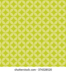 Spring Geometric Circle Pattern