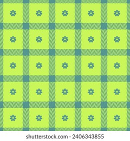 Spring gingham pattern, seamless checked plaids. Pastel vichy background for print wrapping paper, gif card, invitation, Easter holiday design