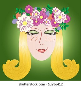 spring girl