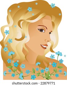 Spring girl