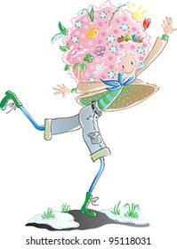 Spring girl