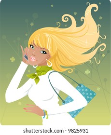 Spring girl