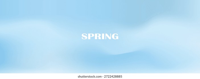 Carteles de diseño estético borroso degradado de primavera para fondo, Anuncios y cubiertas. Vector