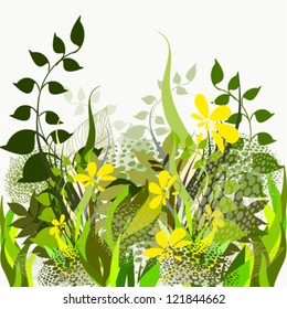 Spring grass