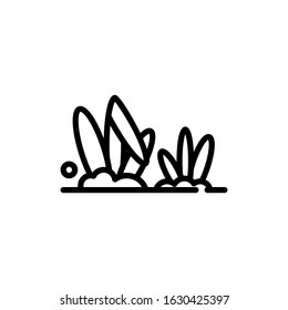  Spring, grass icon, elements of Spring icon set, premium line icon for web design and app development