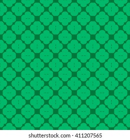Spring green abstract background, striped textured geometric seamless pattern