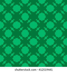Spring green abstract background, striped textured geometric seamless pattern