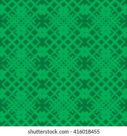 Spring green abstract background, striped textured geometric seamless pattern