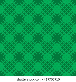 Spring green abstract background, striped textured geometric seamless pattern
