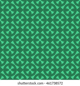 Spring green abstract background, striped textured geometric seamless pattern
