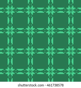 Spring green abstract background, striped textured geometric seamless pattern