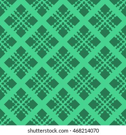 Spring green abstract background, striped textured geometric seamless pattern