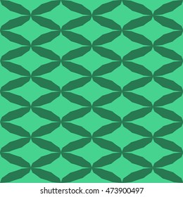 Spring green abstract background, striped textured geometric seamless pattern