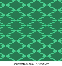 Spring green abstract background, striped textured geometric seamless pattern