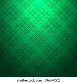 Spring green abstract striped textured geometric pattern