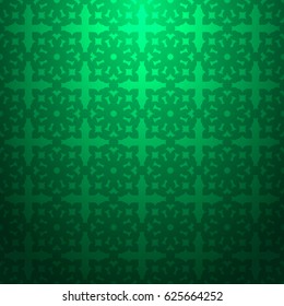 Spring green abstract striped textured geometric pattern