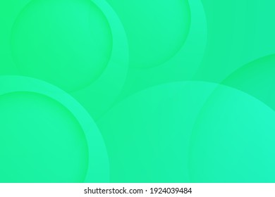 spring green backgrounds. abstract 3d circle background.